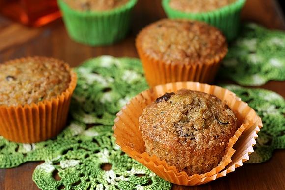 Muffiny śniadaniowe z marchewką i cukinią