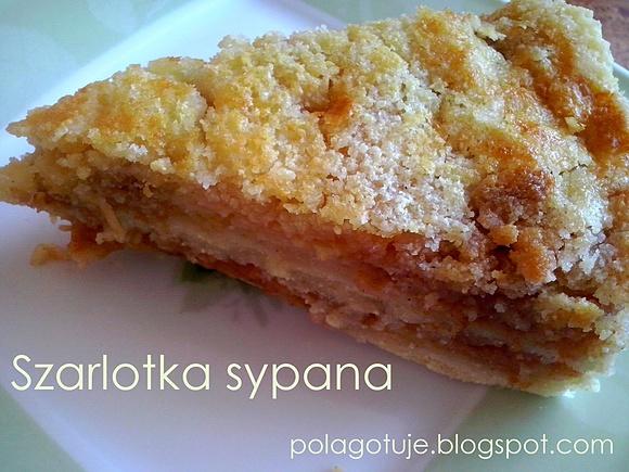 Szarlotka sypana