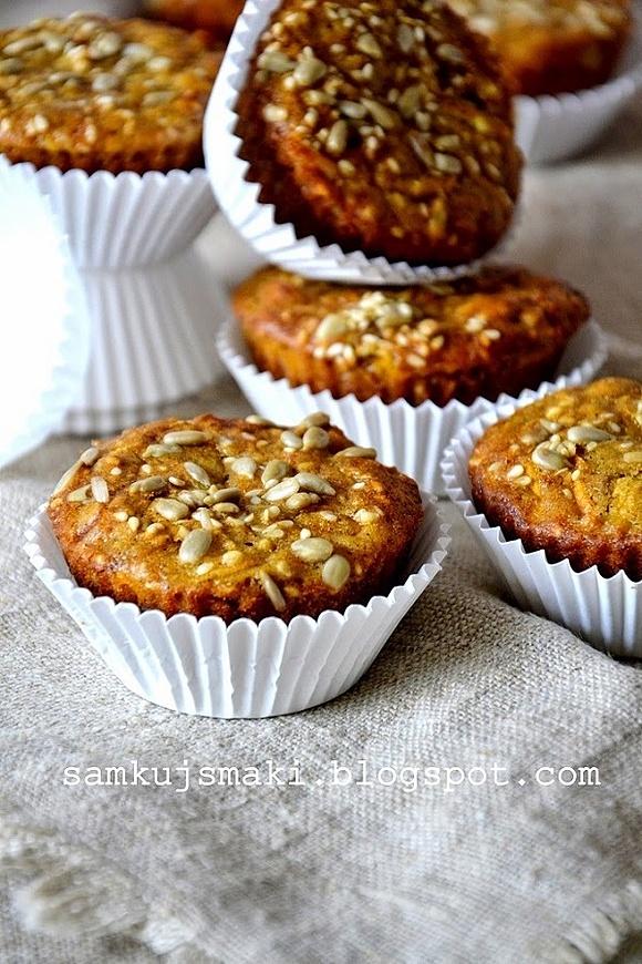 Muffinki marchewkowo-morelowe