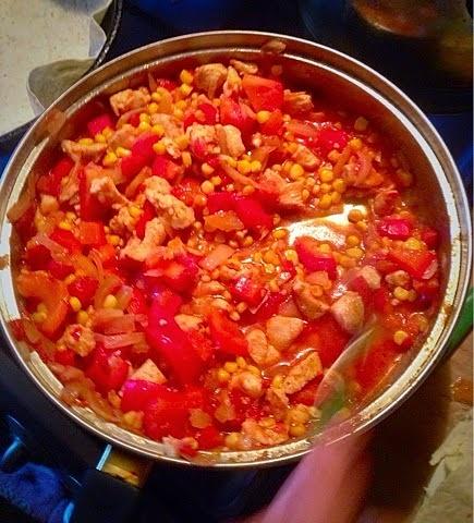 Burrito z kurczakiem