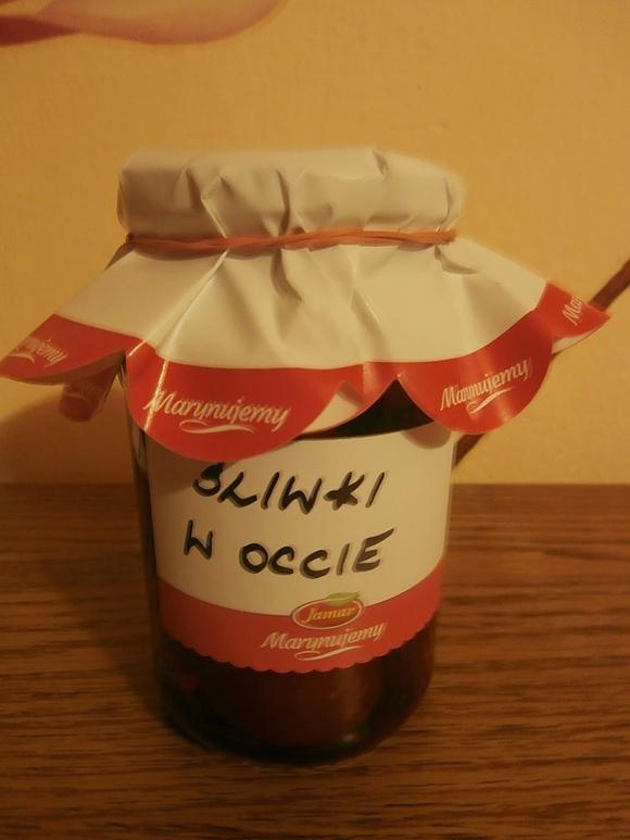 Śliwki w occie