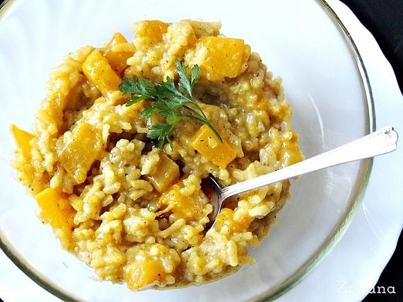 Risotto z dynią i przyprawami