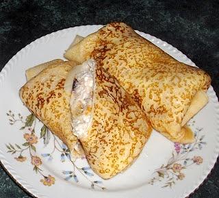 Twaróg jabłkowy w naleśnikach