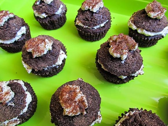 Muffinki tiramisu