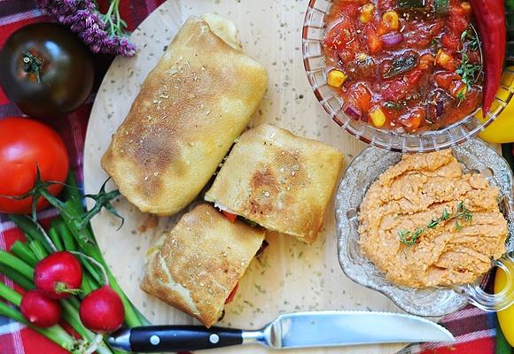 Warzywne burrito czyli lekki powiew Meksyku