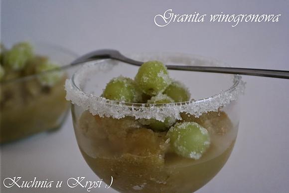 Granita winogronowa