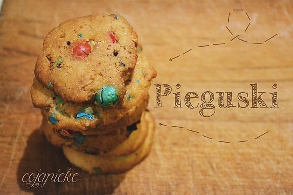 Pieguski z M&M's