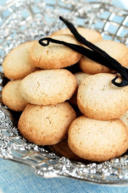 Ciastka z wanilią i solonym kozim masłem