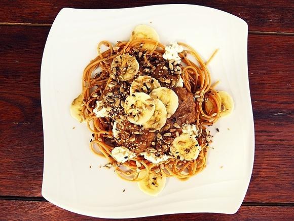 Owocowe spaghetti