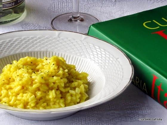Czerwone i czarne. a może żółte? Risotto alla milanese.