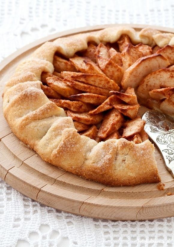 Galette z jabłkami