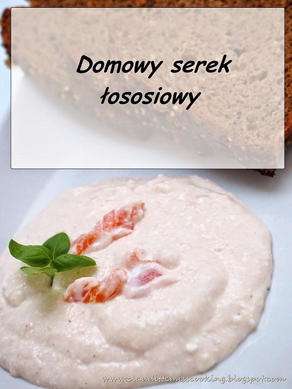 Domowy serek łososiowy