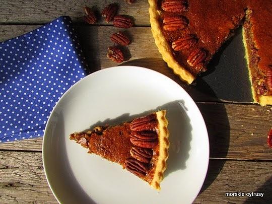 Upolowana tarta pekanowa z Devon