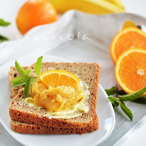 Dżem bananowo-pomarańczowy bez dodatku cukru