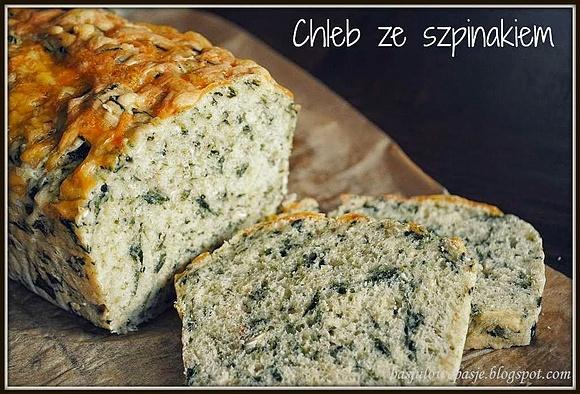 Chleb szpinakowy