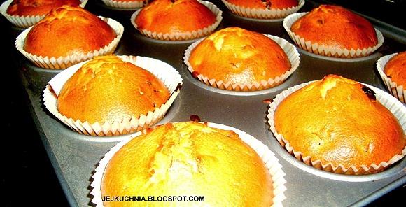 Muffinki z suszoną żurawiną