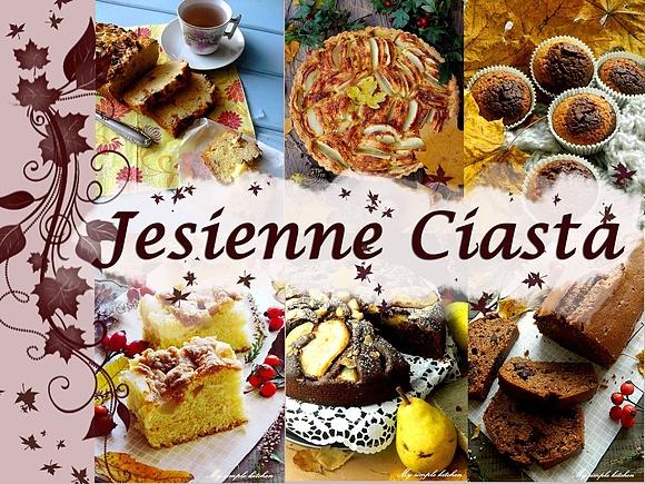 Jesienne ciasta z jabłkami, gruszkami, śliwkami i dynią