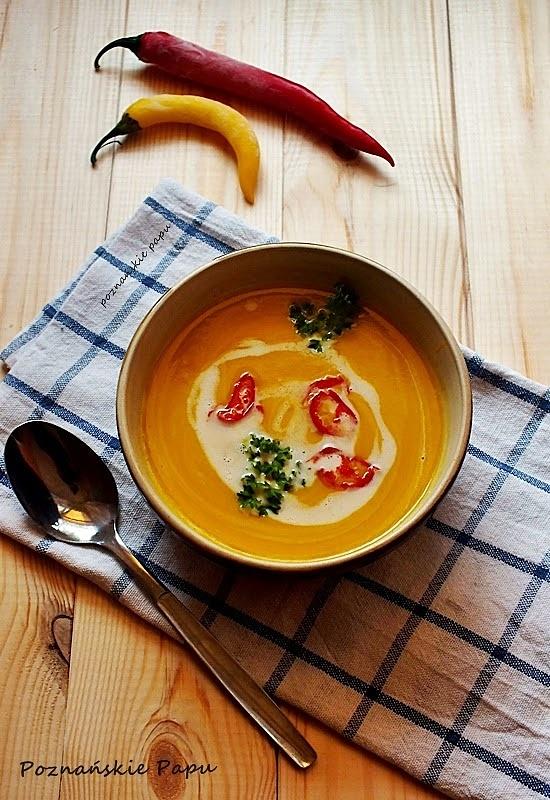 Zupa z dyni w stylu tajskim