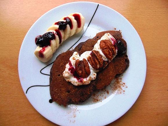 Jak ukryć marchewkę w pełnoziarnistych kakaowo-marchewkowych pancakes