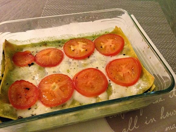 Lasagne ze szpinakiem