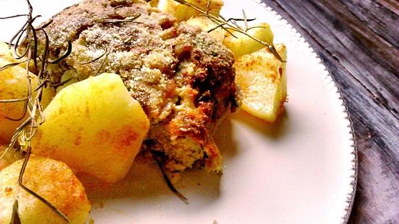 Pieczeń rzymska z mięsa i ziemniaków przepis na domową potrawę