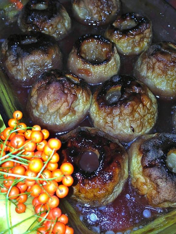Pieczone jabłka Guillame Dziadka