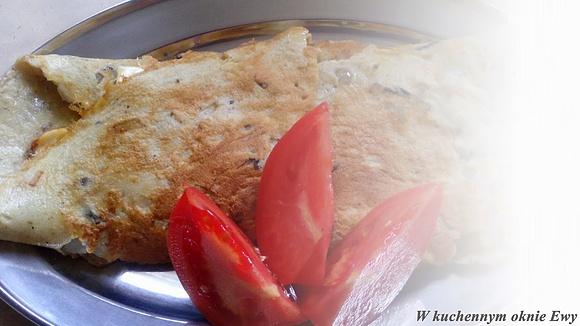 Omlet z pieczarkami