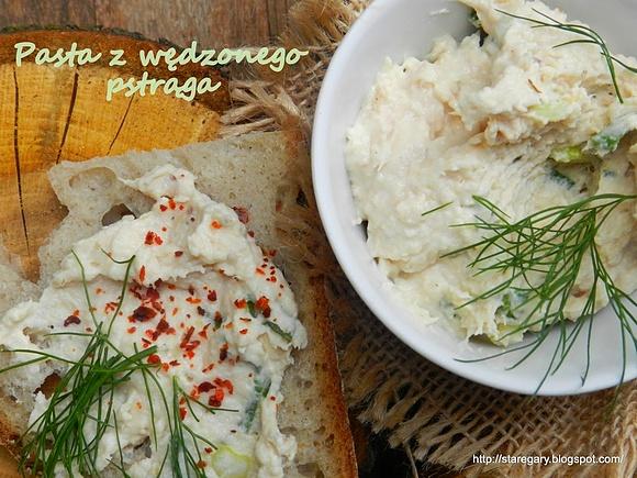 Pasta z wędzonego pstrąga