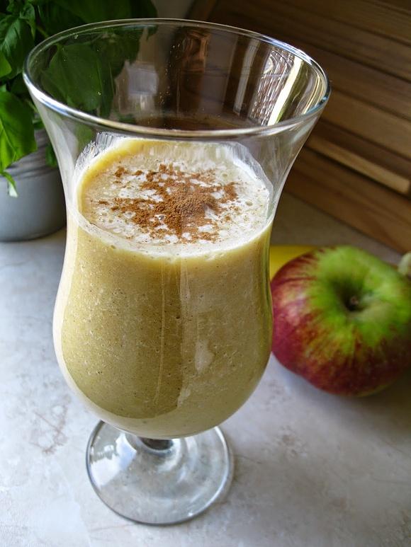 Koktajl dyniowy z bananem i imbirem