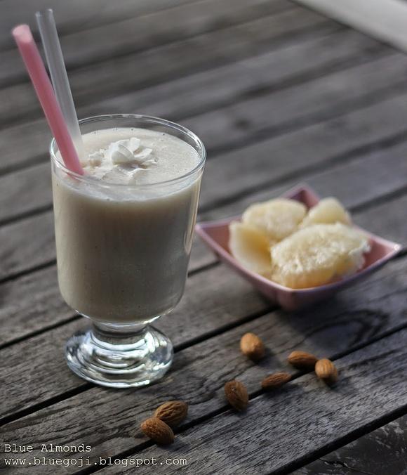 Pomelo Smoothie z imbirem i wanilią - wersja raw vegan