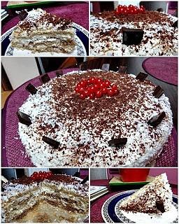 Tort tiramisu
