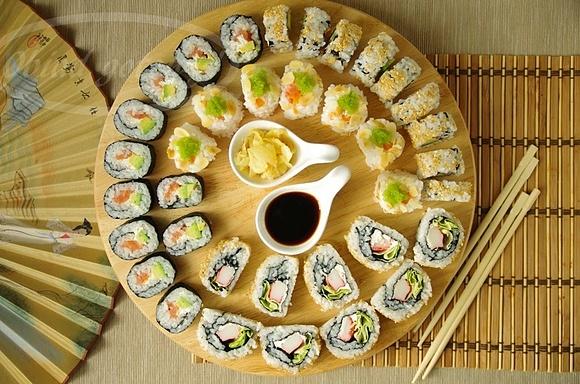 Sushi maki i uramaki mój debiut
