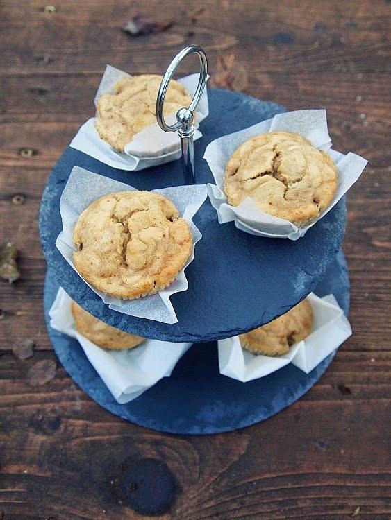 Bezglutenowe muffiny bananowe