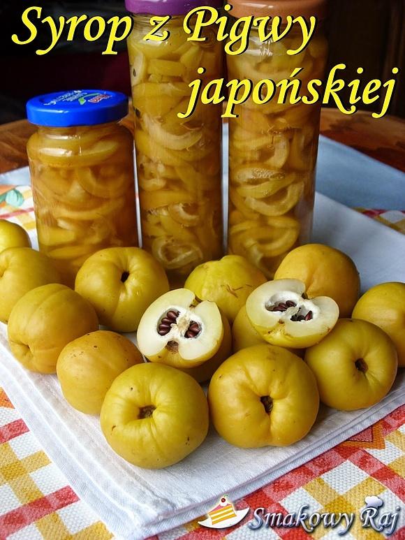 Syrop z pigwy japońskiej