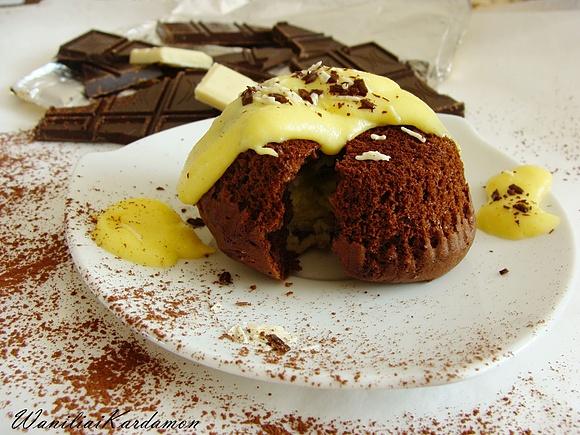 Czekoladowy pudding z imbirem na drugie śniadanie