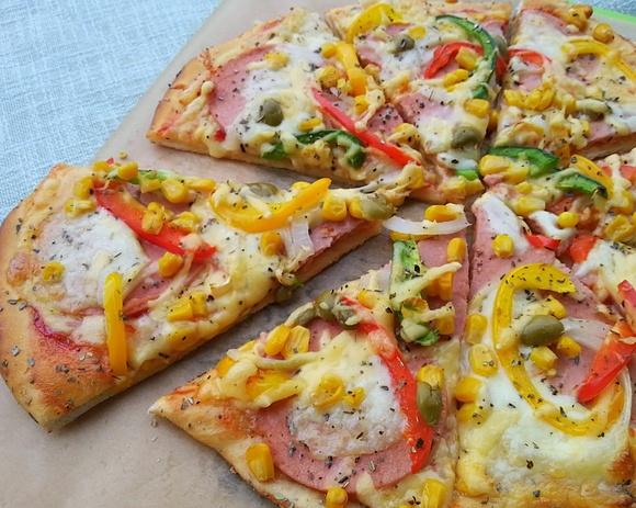 Kolorowa pizza