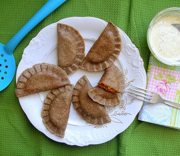 Dietetyczne pierogi ruskie z dynią zamiast ziemniaków
