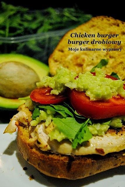 Chicken burger drobiowy