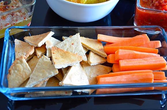 Homemade paleo nachosy