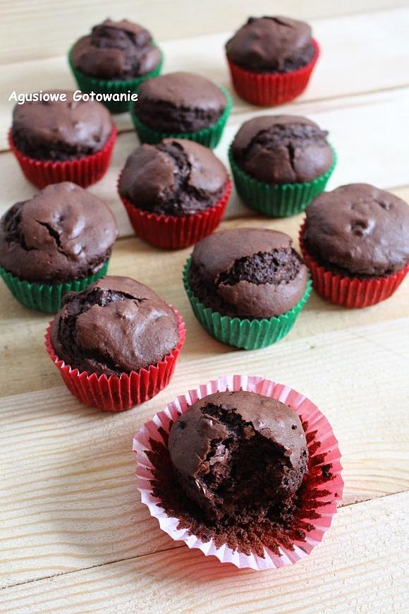 Bardzo czekoladowe muffinki