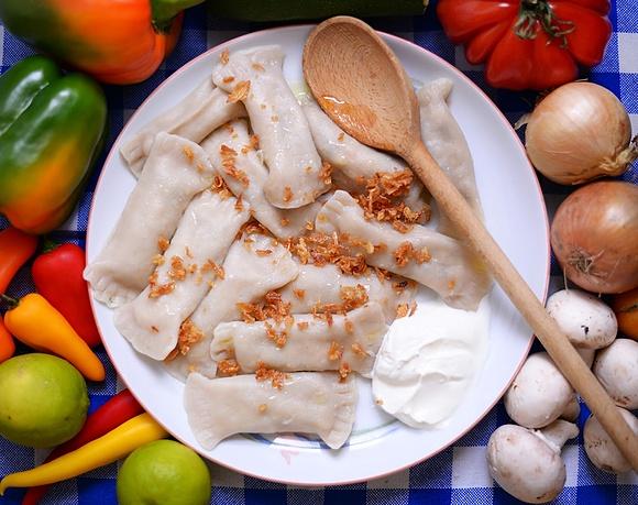 Pierogowe paluszki z cukinią