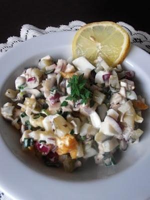 Sałatka pieczarkowa