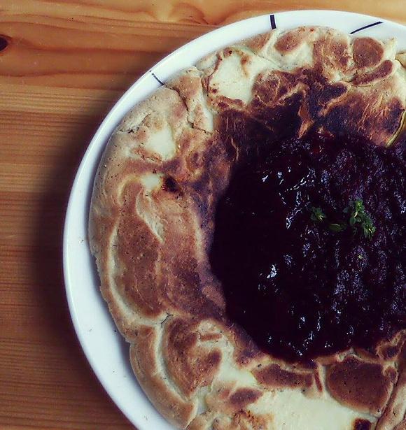 Omlet z jabłkami