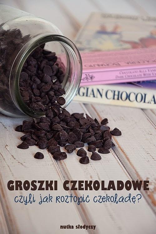 Groszki czekoladowe: jak roztopić czekoladę
