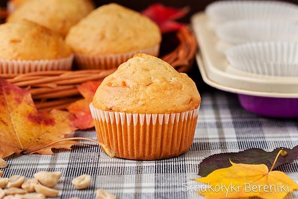 Muffiny z masłem orzechowym