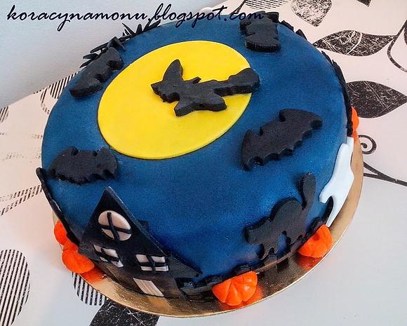 Tort Halloween dla Aleksandry na urodziny