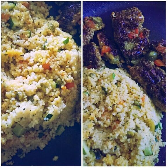 Tabbouleh - libańska sałatka z kaszą kuskus
