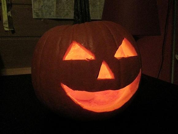 Jack-o'-lantern czyli dynia na Halloween