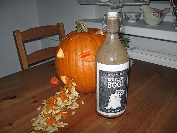 Likier czekoladowo waniliowy na Halloween