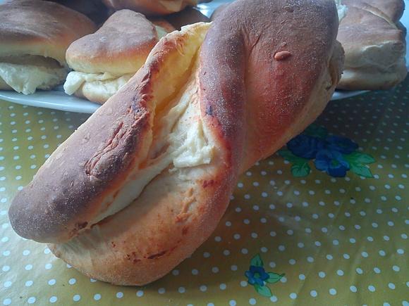 Zawijaki drożdżówki z serem, pyszne na drugie śniadanie